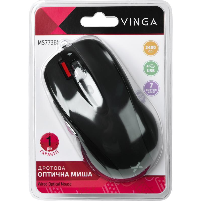 Мишка Vinga MS-773BK