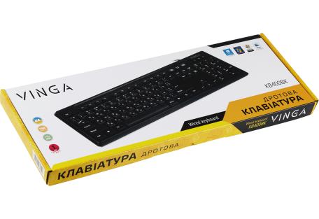 Клавіатура Vinga KB400BK
