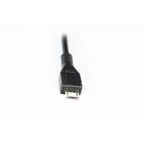 Дата кабель OTG USB 2.0 AF to Micro 5P 0.1m Vinga (CB010BK)