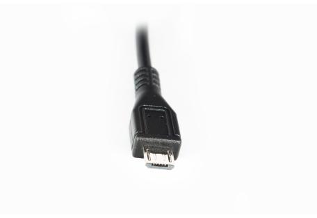 Дата кабель OTG USB 2.0 AF to Micro 5P 0.1m Vinga (CB010BK)