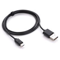 Дата кабель USB 2.0 AM to Micro 5P 1.0m Rainbow M Black Vinga (CUM0100BK)