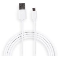 Дата кабель USB 2.0 AM to Micro 5P 1.0m Rainbow M White Vinga (CUM0100WH)