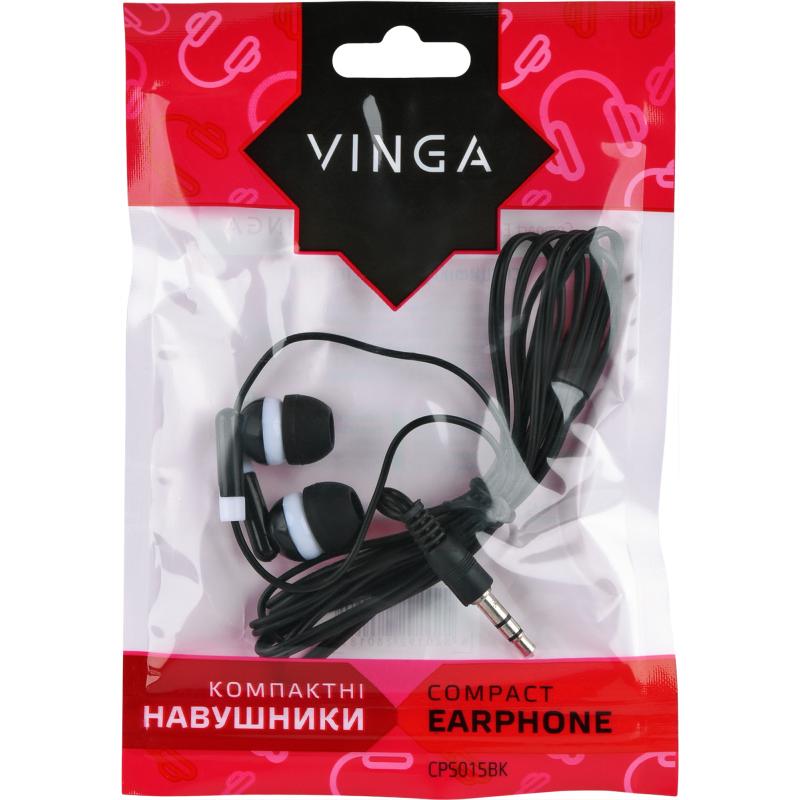 Навушники Vinga CPS015 Black (CPS015BK)