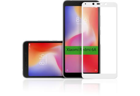 Скло захисне Vinga для Xiaomi Redmi 6A (White) (VTPGS-R6AW)