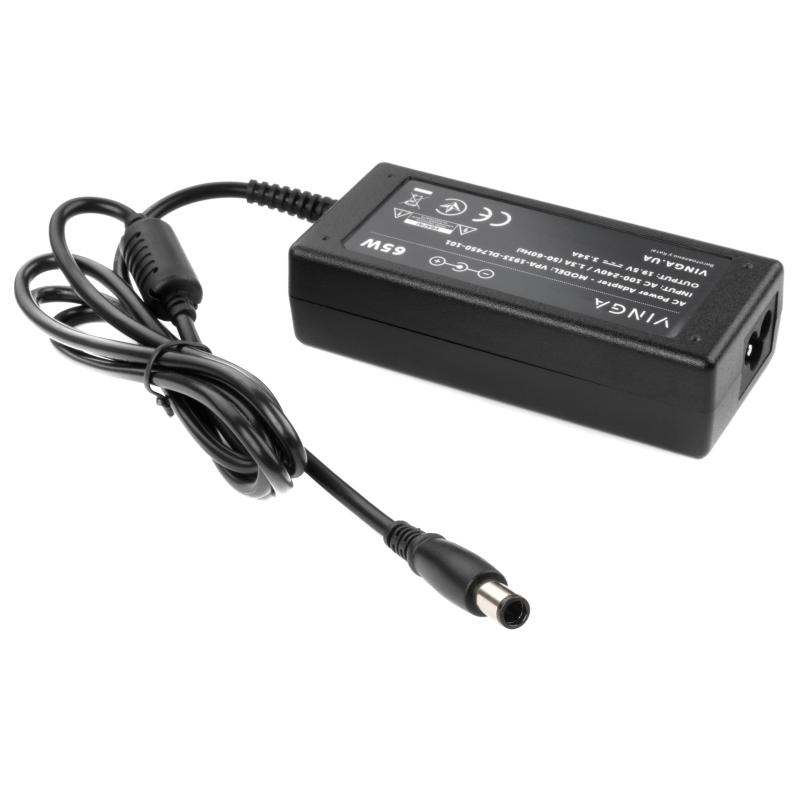 Блок живлення до ноутбуку Vinga DELL 65W 19.5V 3.34A разъем 7.4*5.0 (VPA-1933-DL7450-101)