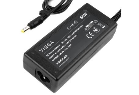 Блок живлення до ноутбуку Vinga HP 65W 18.5V 3.5А разъем 4.8*1.7 (VPA-1835-HP4817-101)