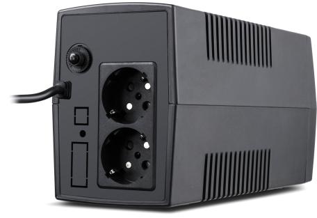 Пристрій безперебійного живлення Vinga LED 800VA plastic case (VPE-800P)