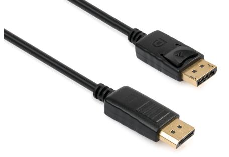 Кабель мультимедійний Display Port to Display Port  1.8m Vinga (VCPDP1.8BK)