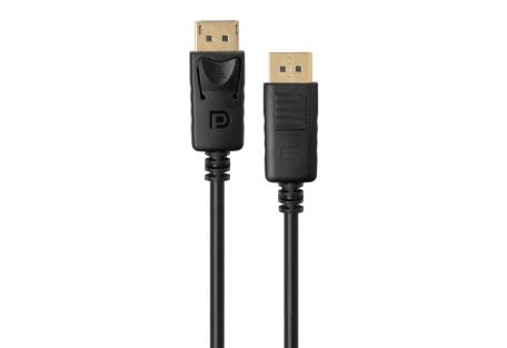 Кабель мультимедійний Display Port to Display Port  1.8m Vinga (VCPDP1.8BK)