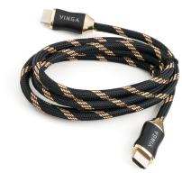 Кабель мультимедійний HDMI to HDMI  3.0m v2.0b HDR10 Vinga (VCPHDMI20BPR3)