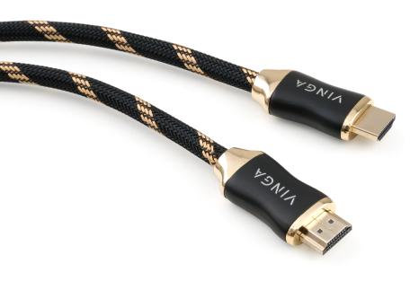 Кабель мультимедійний HDMI to HDMI 10.0m v2.0b HDR10 Vinga (VCPHDMI20BPR10)