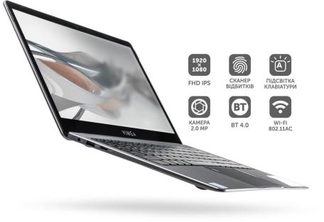 Ноутбук Vinga Iron S140 (S140-P504240G)