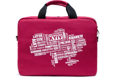 Сумка для ноутбука Vinga 14-15" NB140UW Burgundy (NB140UWBY)