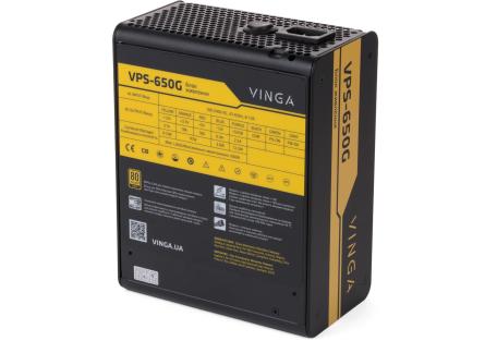 Блок живлення Vinga 650W (VPS-650G)