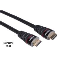 Кабель мультимедійний HDMI to HDMI 1.5m Vinga (HDMI01-1.5)