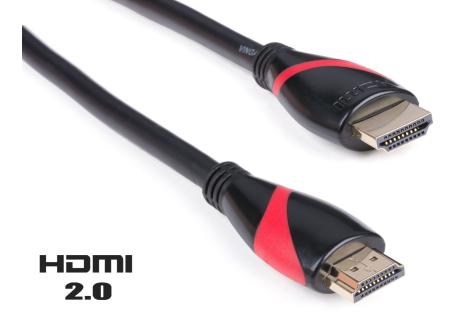 Кабель мультимедійний HDMI to HDMI 1.8m Vinga (HDMI02-1.8)