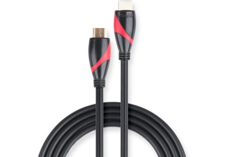 Кабель мультимедійний HDMI to HDMI 1.8m Vinga (HDMI02-1.8)