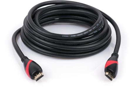 Кабель мультимедійний HDMI to HDMI 5.0m Vinga (HDMI02-5.0)