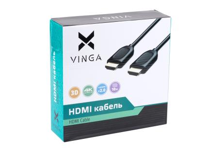 Кабель мультимедійний HDMI to HDMI 10.0m Vinga (HDMI03-10.0)