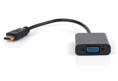 Перехідник HDMI to VGA Vinga (HDMIMVGAF-01)