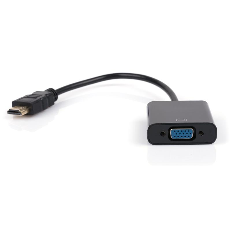 Перехідник HDMI to VGA Vinga (HDMIMVGAF-01)