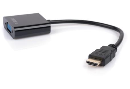 Перехідник HDMI to VGA Vinga (HDMIMVGAF-01)