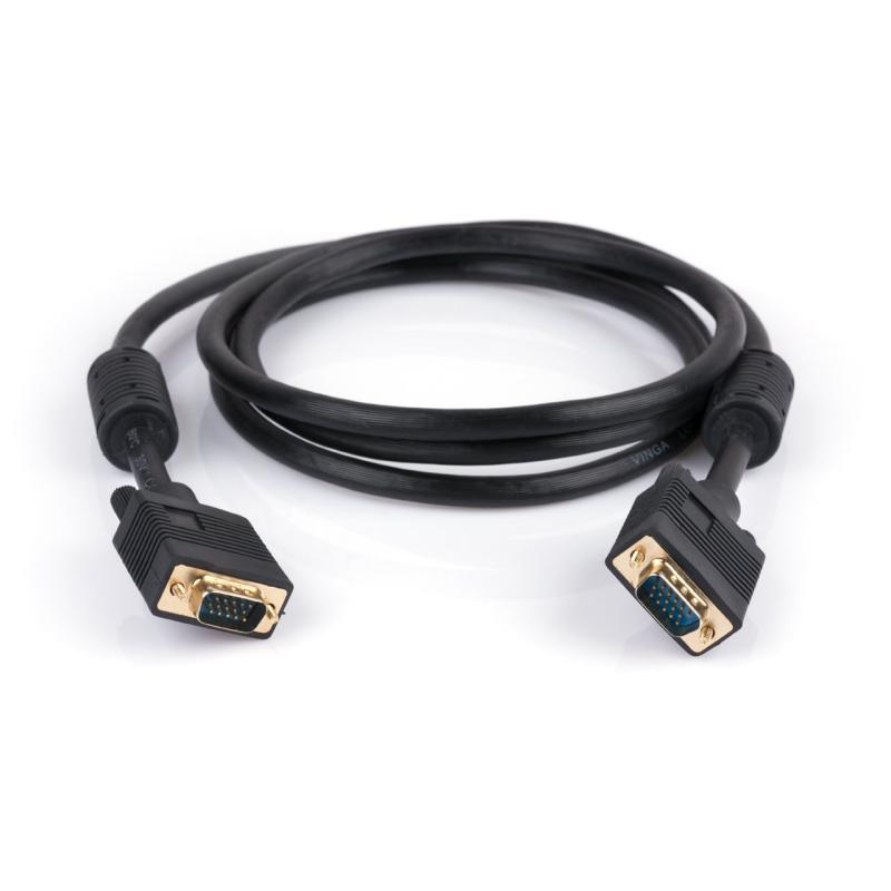 Кабель мультимедійний VGA 1.8m Vinga (VGA01-1.8)