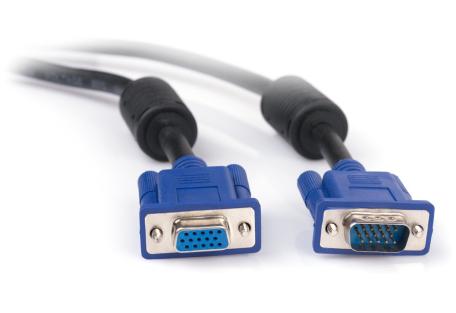Кабель мультимедійний VGA M/F 1.8m Vinga (VGAMF02-1.8)