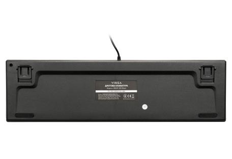 Клавіатура Vinga KBGM-100 LED Blue Switch USB Black (KBGM-100 Black)