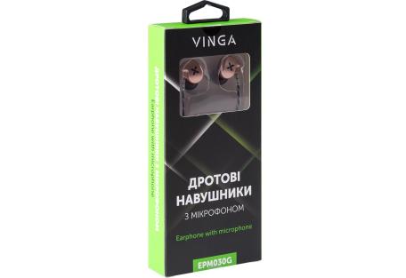 Навушники Vinga EPM030 Gold (EPM030G)
