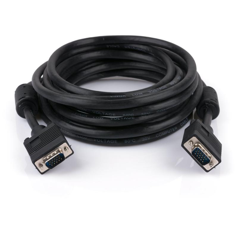 Кабель мультимедійний VGA  5.0m Vinga (VGA03-5.0)