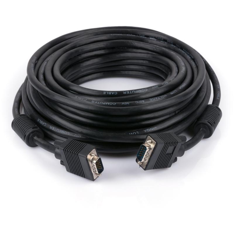 Кабель мультимедійний VGA 15.0m Vinga (VGA03-15.0)