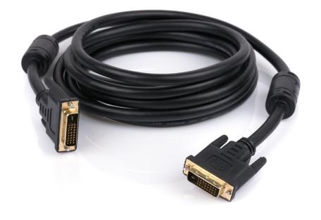 Кабель мультимедійний DVI 24+1 3.0m Vinga (DVI01-3.0)