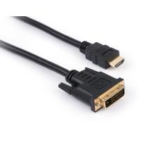 Кабель мультимедійний HDMI to DVI 24+1 1.8m Vinga (HDMIDVI01-1.8)