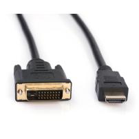 Кабель мультимедійний HDMI to DVI 24+1 1.8m Vinga (HDMIDVI01-1.8)