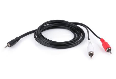 Кабель мультимедійний Jack 3.5mm male to 2xRCA 3.0m Vinga (3.5STM2RCAM01-3.0)