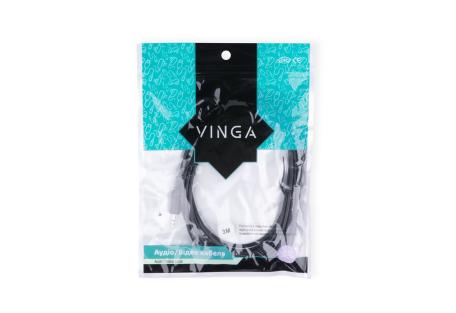 Кабель мультимедійний Jack 3.5mm 3.0m Vinga (3.5ST01-3.0)
