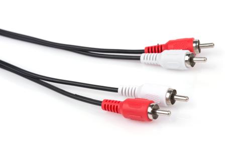 Кабель мультимедійний 2RCA to 2RCA 1.8m Vinga (RCA01-1.8)