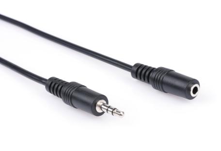 Кабель мультимедійний Jack 3.5mm M/F 3.0m Vinga (3.5STMF01-3.0)
