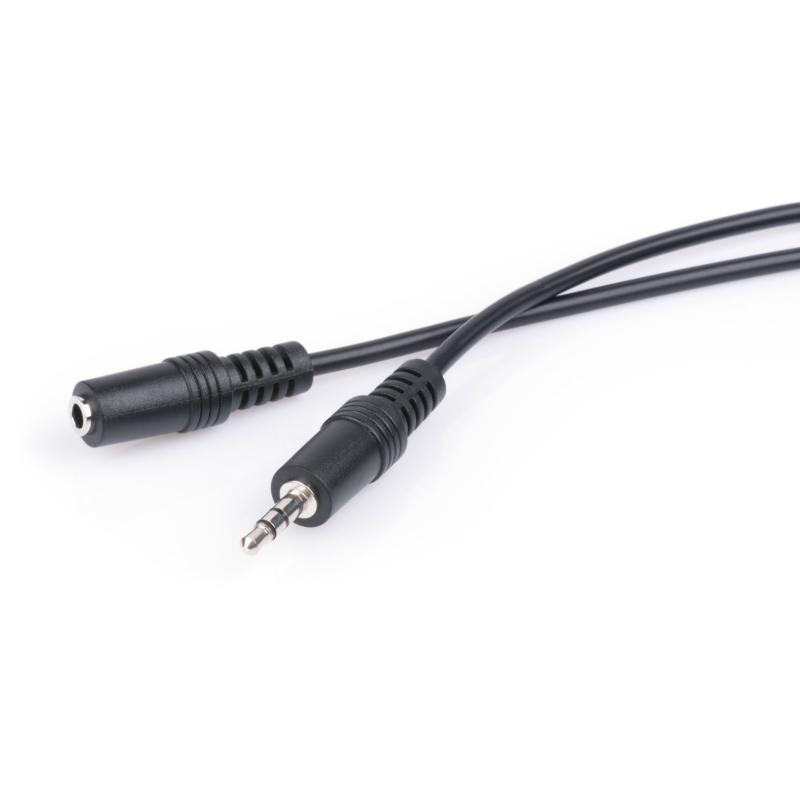 Кабель мультимедійний Jack 3.5mm M/F 3.0m Vinga (3.5STMF01-3.0)