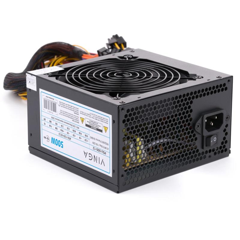 Блок живлення Vinga 500W ОЕМ (PSU-500-12)