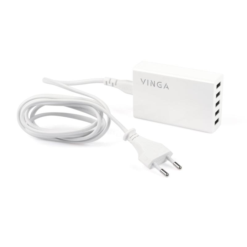 Зарядний пристрій Vinga M045 Smart Charge (M045)