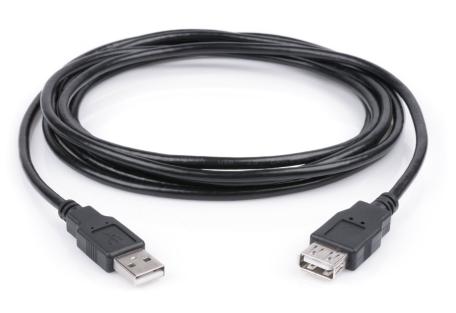 Дата кабель USB 2.0 AM/AF 3.0m Vinga (USBAMAF02-3.0)