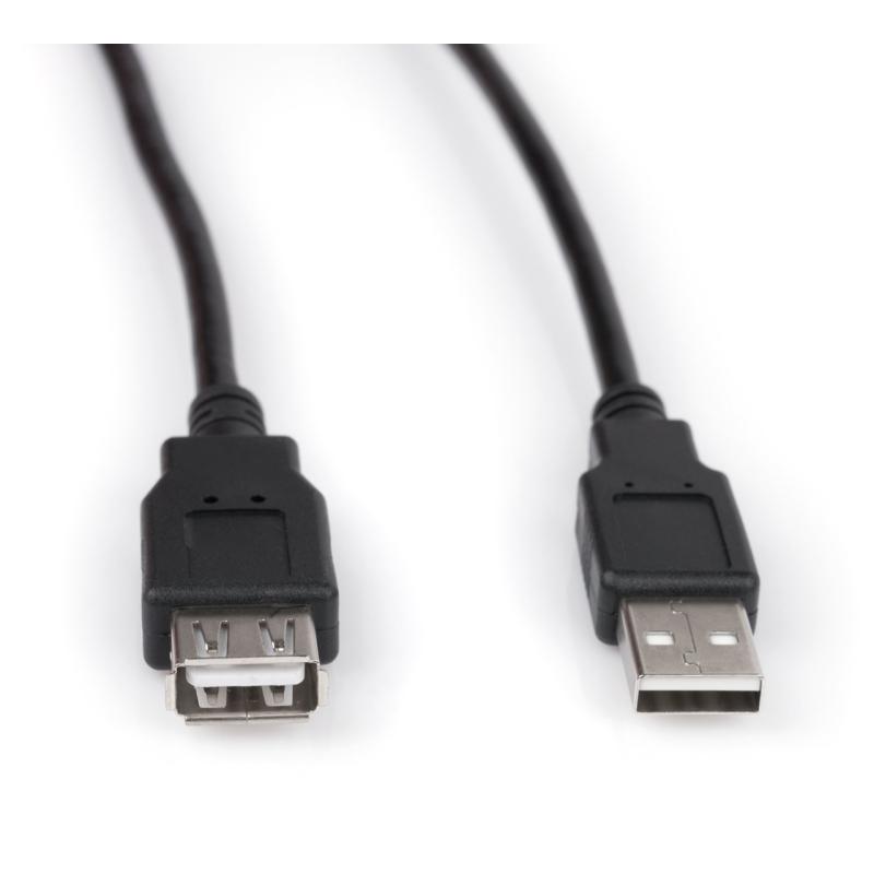Дата кабель USB 2.0 AM/AF 3.0m Vinga (USBAMAF02-3.0)
