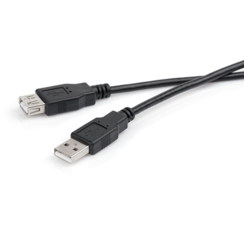 Дата кабель USB 2.0 AM/AF 3.0m Vinga (USBAMAF02-3.0)