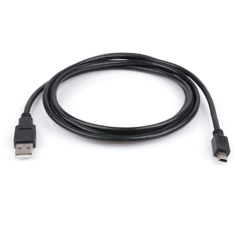 Дата кабель USB 2.0 AM to Mini 5P 1.8m Vinga (USBAMmini01-1.8)