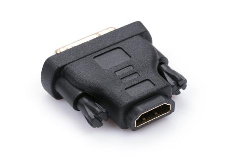 Перехідник HDMI AF to DVI 24+1M Vinga (HDMIDVI02)