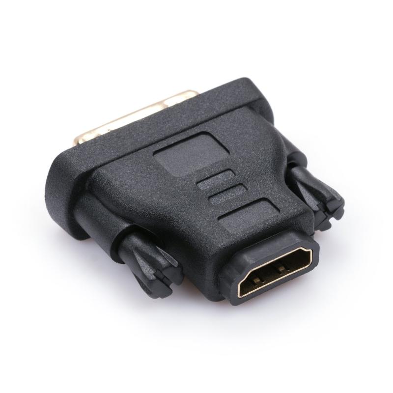 Перехідник HDMI AF to DVI 24+1M Vinga (HDMIDVI02)