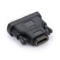 Перехідник HDMI AF to DVI 24+1M Vinga (HDMIDVI02)