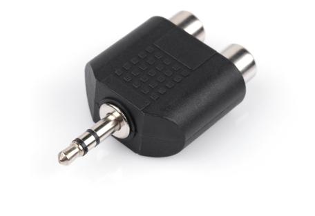 Перехідник Jack 3.5mm male to 2xRCA Vinga (3.5STM2RCAF-01)